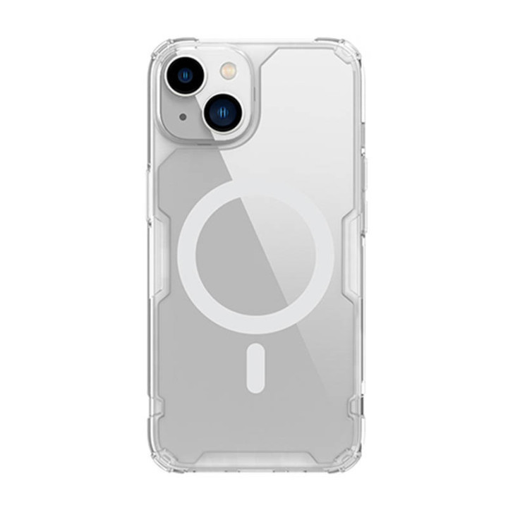 Funda Magnética Nillkin Nature TPU Pro para Apple iPhone 14 Plus (Blanco)