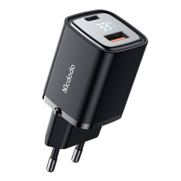 Cargador McDodo CH-1701 33W con pantalla (negro)