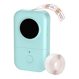 Портативный принтер этикеток Phomemo D30 (зеленый)