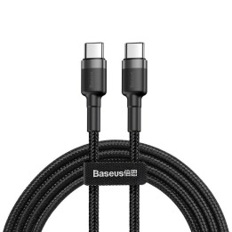Baseus Cafule Cable USB-C PD 2.0 QC 3.0 60W 1m (Negro+Gris)