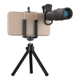 APEXEL APL-T18ZJ 18-кратный объектив со штативом (черный)