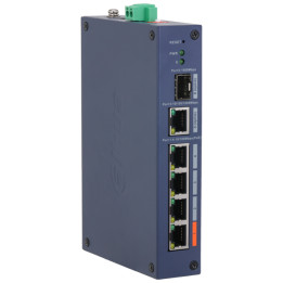 DAHUA CHS4106-4ET-60 Industrial PoE Switch, 6 Ports (4 PoE + 2 SFP)