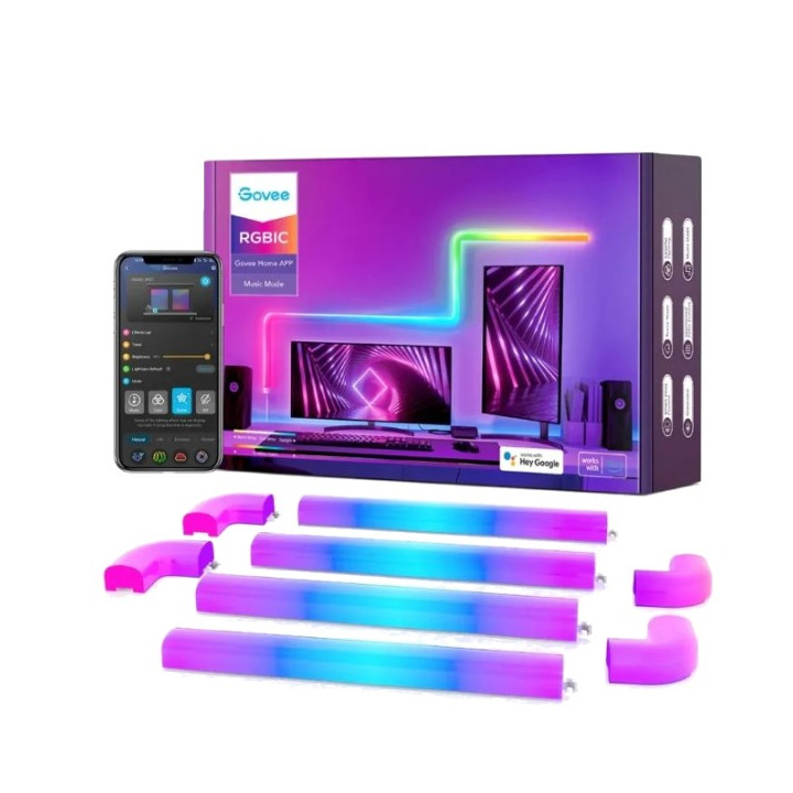 Govee H6062 Glide Wall (8+4) | Panele LED | RGBIC