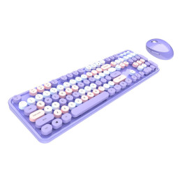 Беспроводная клавиатура и мышь MOFII Sweet Purple
