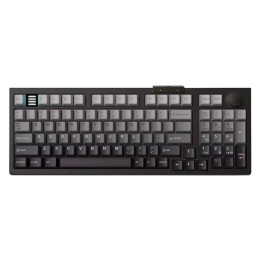Darmoshark TOP98 kabelgebundene Gaming-Tastatur, optischer Schalter (schwarz)