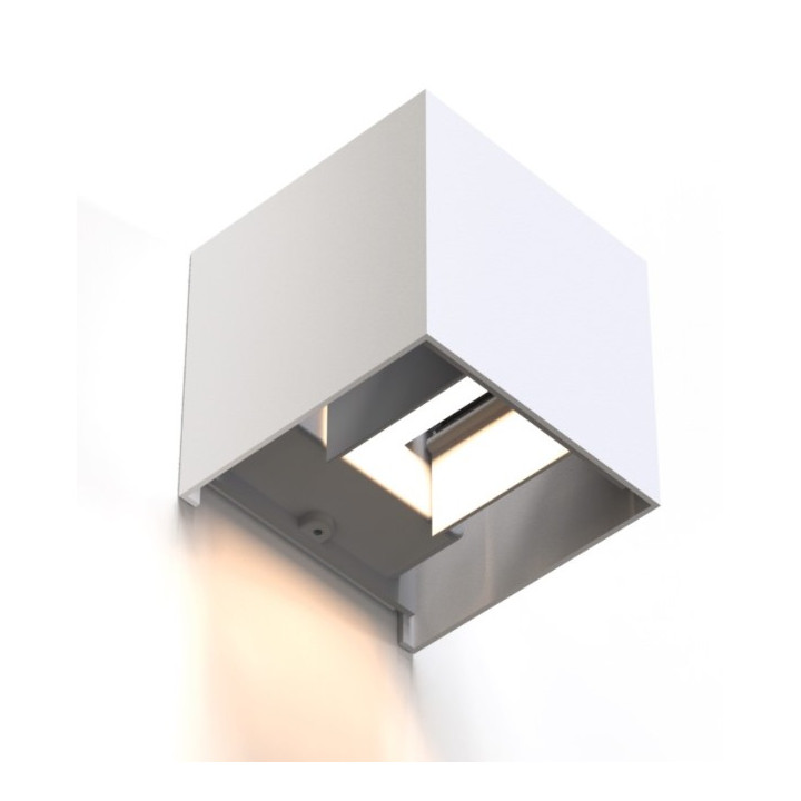 Hama frame WIFI wall lamp, 10 cm, IP 44, white
