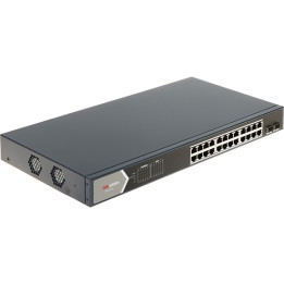 КОММУТАТОР POE DS-3E0526P-E/M 24-ПОРТОВЫЙ SFP Hikvision