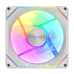 Ventilador de computadora Darkflash Gauss G24 (blanco)