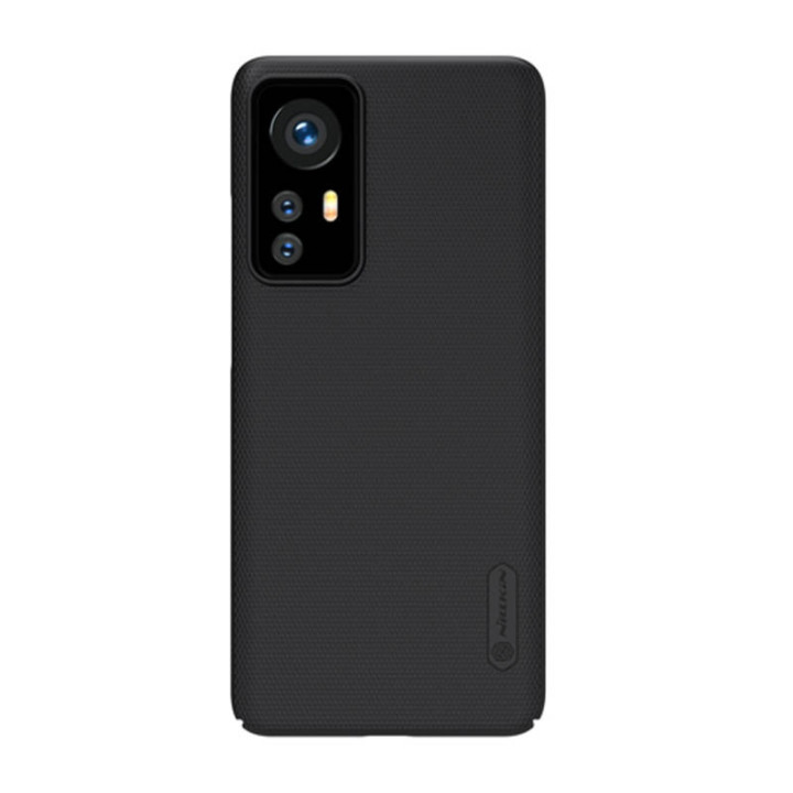 Funda Nillkin Super Frosted Shield para Xiaomi 12/12X/12S (negro)