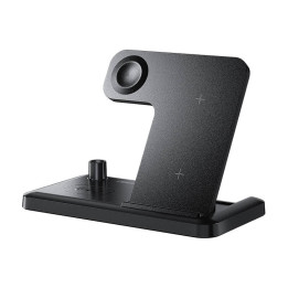 Cargador inalámbrico 4w1 15W Essager PD (negro)