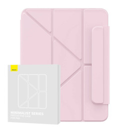 Funda magnética Baseus Minimalist para Pad Air4/Air5 10.9″ (rosa bebé)