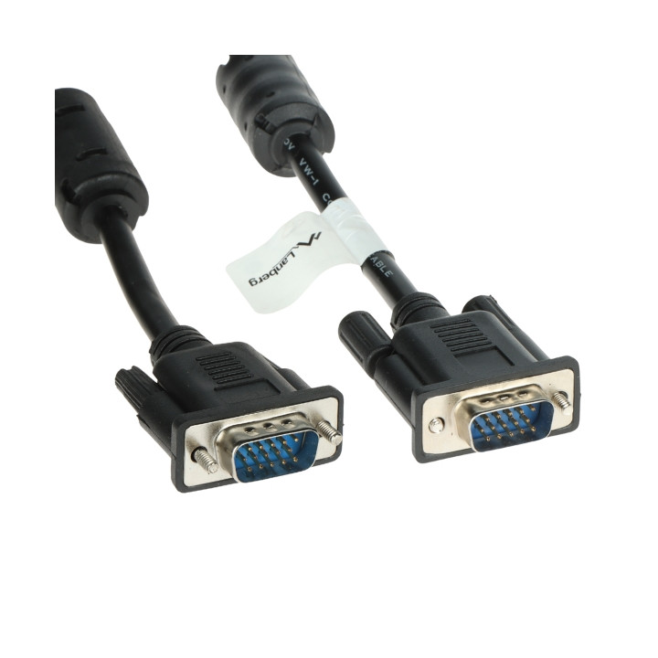 Lanberg VGA-5.0-WW/L VGA Cable 5m White