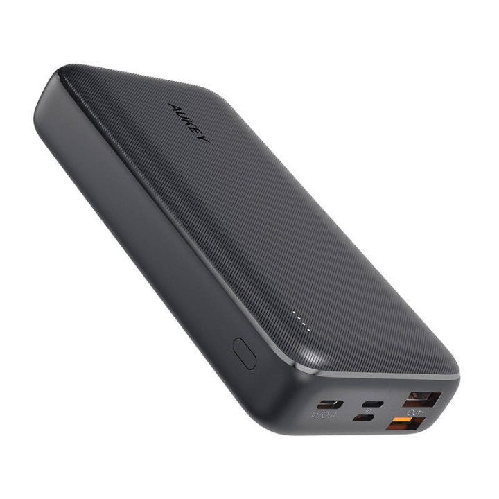 Powerbank Aukey PB-N74S, 20000mAh, 20W PD, 22,5W SCP (negro)