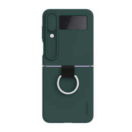 Funda Nillkin CamShield Silky para Samsung Galaxy Z Flip 4 5G (Verde)
