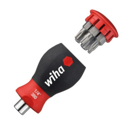 ОТВЕРТКА МНОГОБИТНАЯ WH-STUBBY/33744 Torx WIHA