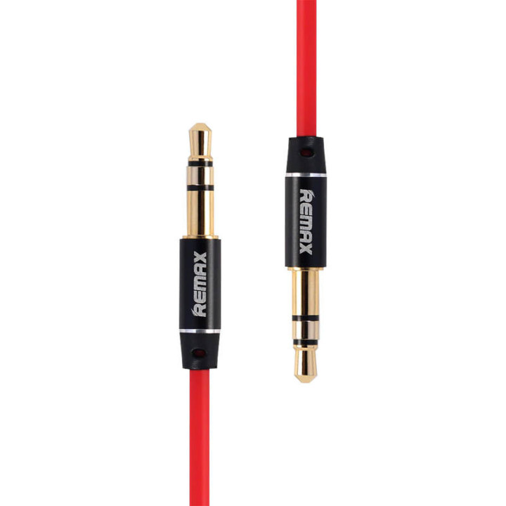 Remax RL-L200 Mini jack 3.5mm AUX cable, 2m (red)
