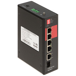CONMUTADOR POE INDUSTRIAL GTX-P1-5-41GSFP 4 PUERTOS SFP