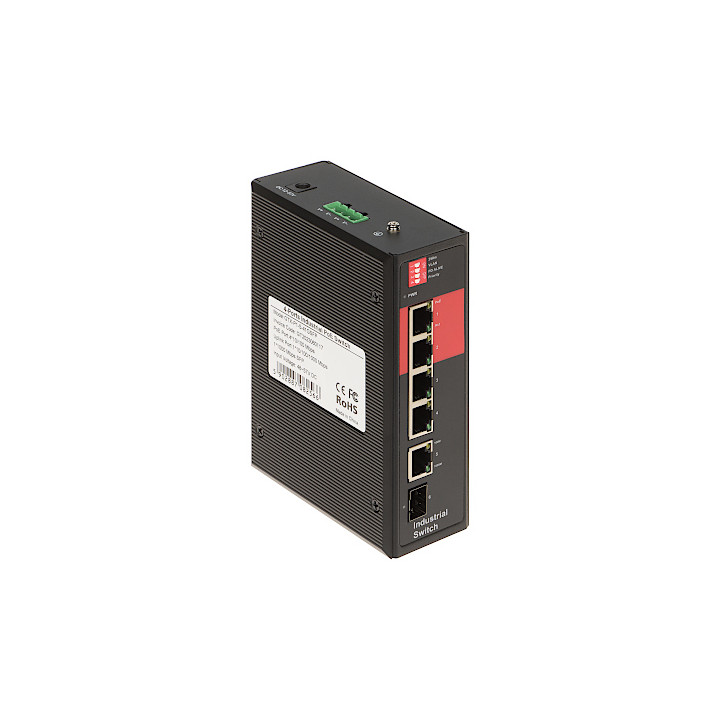 CONMUTADOR POE INDUSTRIAL GTX-P1-5-41GSFP 4 PUERTOS SFP