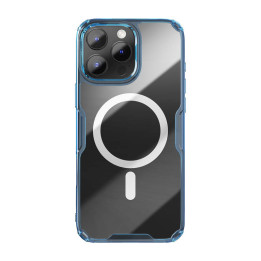 Nillkin Nature TPU Pro Funda magnética para iPhone 16 Pro (azul)