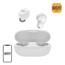 Auriculares inalámbricos TWS QCY T17 (blanco)