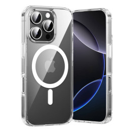 Funda Vention KUGT0-30 para iPhone 16 Pro MagSafe (Transparente)