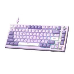 Teclado con cable MageGee SKY81 (púrpura)