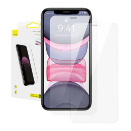 Película de vidrio templado de vidrio completo Baseus de 0,3 mm (paquete de 2 piezas) para iPhone X/XS/11 Pro de 5,8 pulgadas