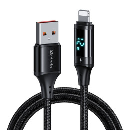 Cable de datos USB a Lightning para pantalla digital Mcdodo CA-1060, 1,2 m