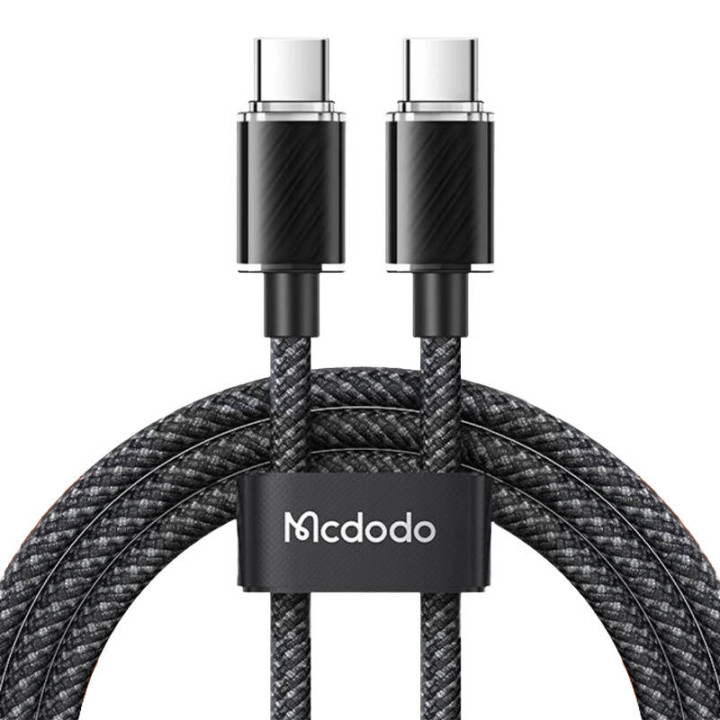 Cable USB-C a USB-C Mcdodo CA-3670, 100W, 1,2m (negro)