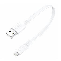 Cable USB-A - USB-C Foneng X107 3A, 0,25 m (blanco)