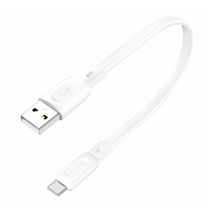 Кабель USB-A - USB-C Foneng X107 3А, 0,25м (белый)