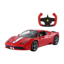 RASTAR R/C 1:14 Ferrari 458 Speciale A Convertible Versión sentencia coche (rojo)