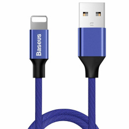 Cable Lightning Baseus Yiven 120cm 2A (Azul)