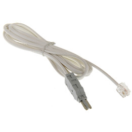 MESSKABEL RJ11-W/LSA-W/2/2M