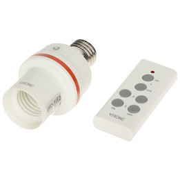 LIGHT BULB SOCKET WITH REMOTE CONTROL RS-6 Virone