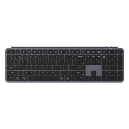 Сверхтонкая беспроводная клавиатура Keychron B6 Pro 2,4G (серая) [B6P-K1].