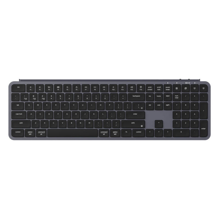 Teclado inalámbrico ultradelgado Keychron B6 Pro 2.4G (gris) [B6P-K1].
