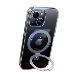 Funda para teléfono Torras UPRO Ostand Clear para iPhone 15 (transparente)