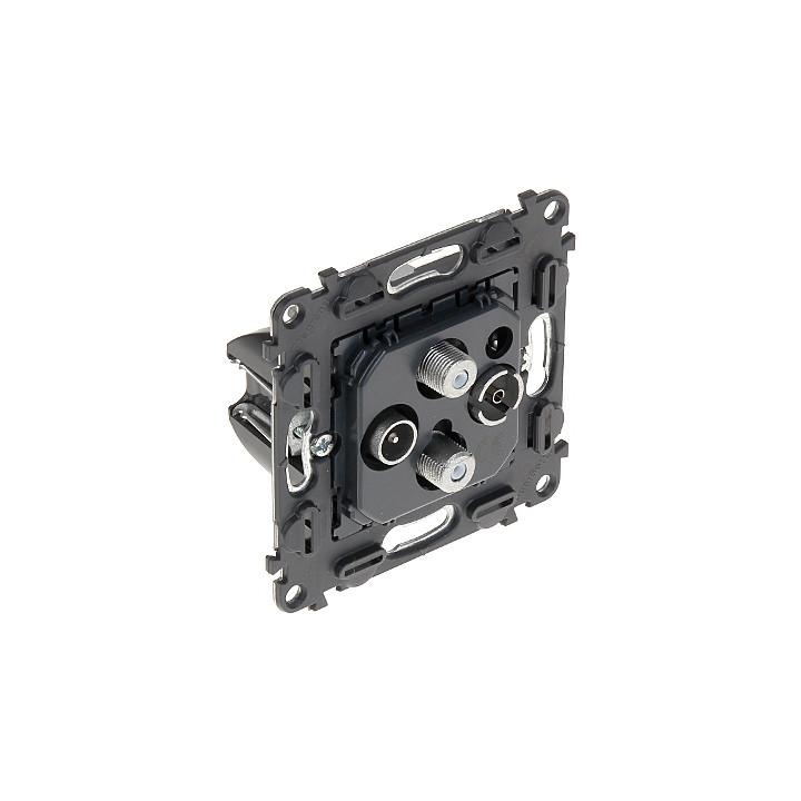 LEGRAND Valena Life Wall Plate with R-TV + 2xSAT Sockets LE-753056