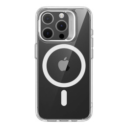 Estuche ESR Classic Hybrid con soporte para iPhone 15 Pro, Magsafe (transparente)