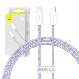 Кабель USB-C для Lightning Baseus Dynamic 2 Series, 20 Вт, 1 м (фиолетовый)
