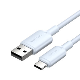 Cable USB 2.0 A a USB-C 3A Vention CTQLF 1M (azul)