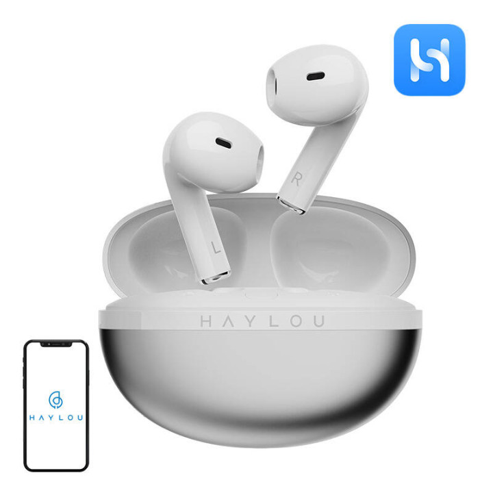 Auriculares TWS Haylou X1 2023 ENC (gris)