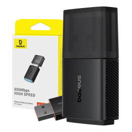 WiFi-адаптер Baseus FastJoy 650 Мбит/с (черный)