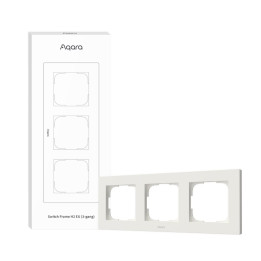 Aqara H2 EU Switch Frame (dreifach / 3-fach), weiß