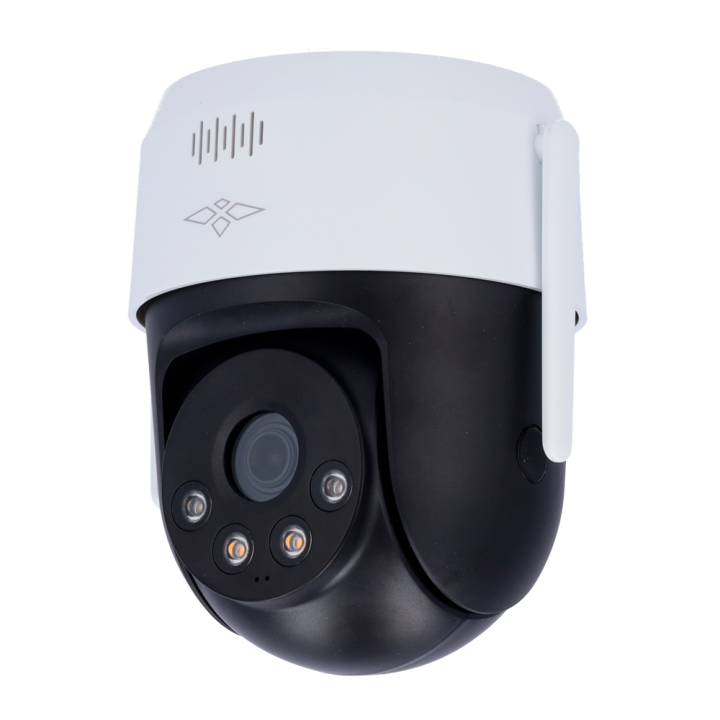 X-SECURITY XS-IPPT470-2ESW-FC-AI2 Cámara domo de velocidad PTZ de 2MP con Wi-Fi, PoE, IP67, IR de 30 m, micrófono incorporado, m