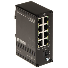 Teltonika TSW040 8-портовый 10/100 PoE промышленный неуправляемый коммутатор