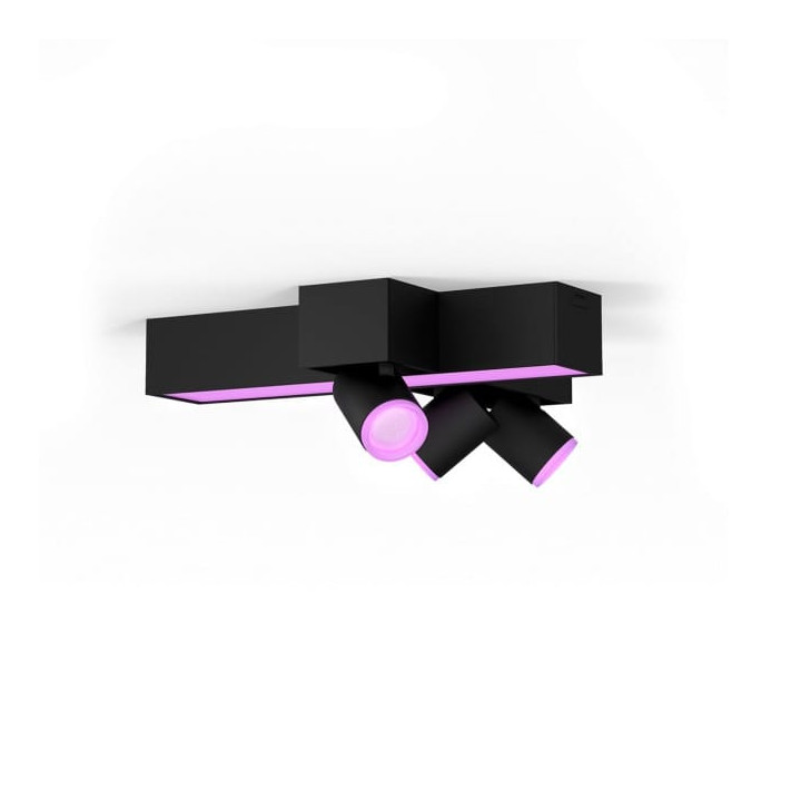 Philips Hue Centris cross 3-spot black BT