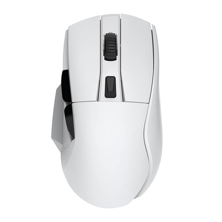Беспроводная игровая мышь + док-станция для зарядки Dareu A955 RGB 400-12000 DPI (белый)