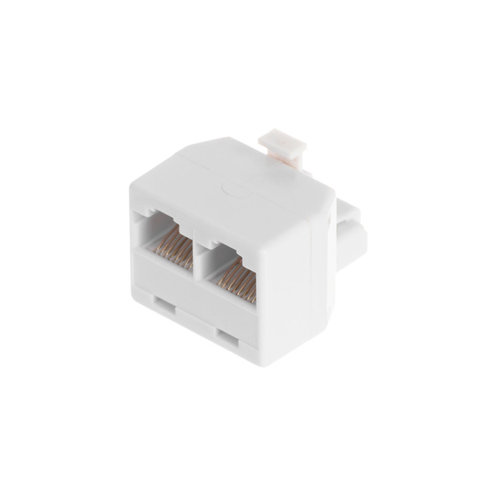 RJ45-W/2RJ45-G RJ45 Splitter Adapter 2-Port Female